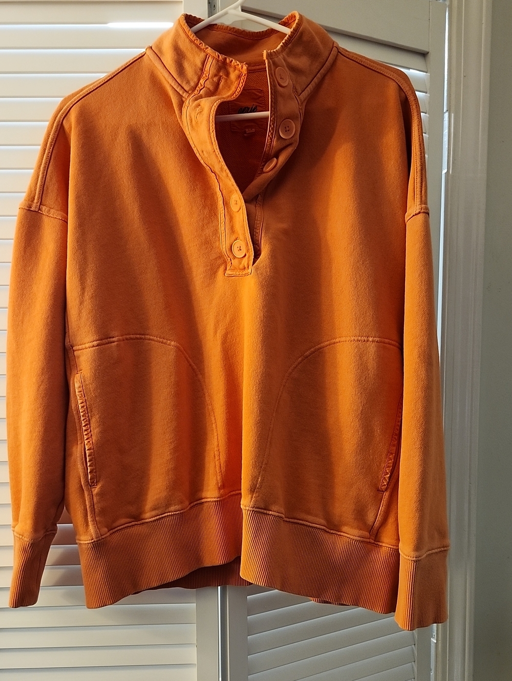 aerie Bright Orange Knit Pullover